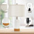 Table Lamps Set of 2, Bedside Table Lamp for Bedroom Living Room
