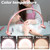 Half Moon Light for Nail Desk, Moon Light Nail Tech, 20 inch Moon Lamp for Nails 3 Color Temperature for Table for Nails/Photograph/Crafts Lighting(Medium Pink)