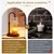 Candle Warmer Lamp Electric Timer - Candles Height Adjustable Dimmable Warmers Scented Flower Lamps No Flame Heat Warm Melt Wax Jar Modern Home Decor Table Lights for Home Living Bedroom