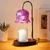 Candle Warmer Lamp Electric Timer - Candle Lights Home Decor Candles Warming Height Adjustable Dimmable Warmers Purple