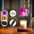 Candle Warmer Lamp Electric Timer - Candle Lights Home Decor Candles Warming Height Adjustable Dimmable Warmers Purple