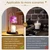 Candle Warmer Lamp Electric Timer - Candle Lights Home Decor Candles Warming Height Adjustable Dimmable Warmers Purple