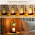Candle Warmer Lamp Electric Timer - House Gifts New Home Bedroom Decor Candle Lamps Green Candle Lights