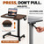 26*16 Inch Height Adjustable Electric Standing Desk, Dark Walnut