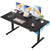 55 * 28 Inch Height Adjustable Electric Standing Desk, Black