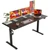 63 * 24 Inch Height Adjustable Electric Standing Desk, Black