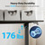 63 * 28 Inch Height Adjustable Electric Standing Desk, Black