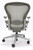 Herman Miller Aeron Chair, Mineral, Size B, All Features, Fully Adjustable Arms, Tilt Limiter and Seat Angle, Adjustable Lumbar Pad