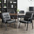 Humaspine Big&Wide Office Guest Reception Chair Set of 2, Conference Room Chairs Waiting Room Chairs 2 Pack, Modern Leather Office Desk Chair No Wheels Black