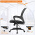 Humanspine Home Office Chair Ergonomic Desk Chairs Mesh Computer with Lumbar Support Armrest Rolling Swivel Adjustable Black