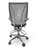 Humanscale Liberty Stool Chair, Platinum, Adjustable Arms