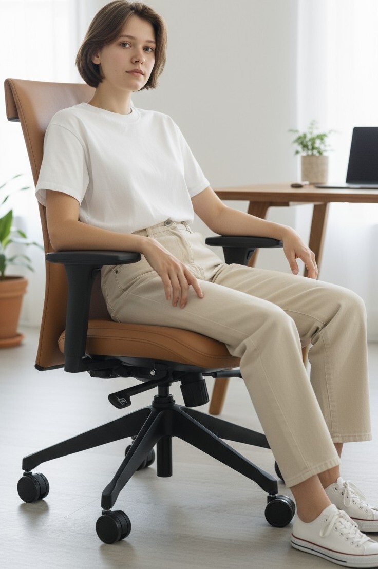 Haworth Zody Chair, Black, All Features, Adjustable Arms