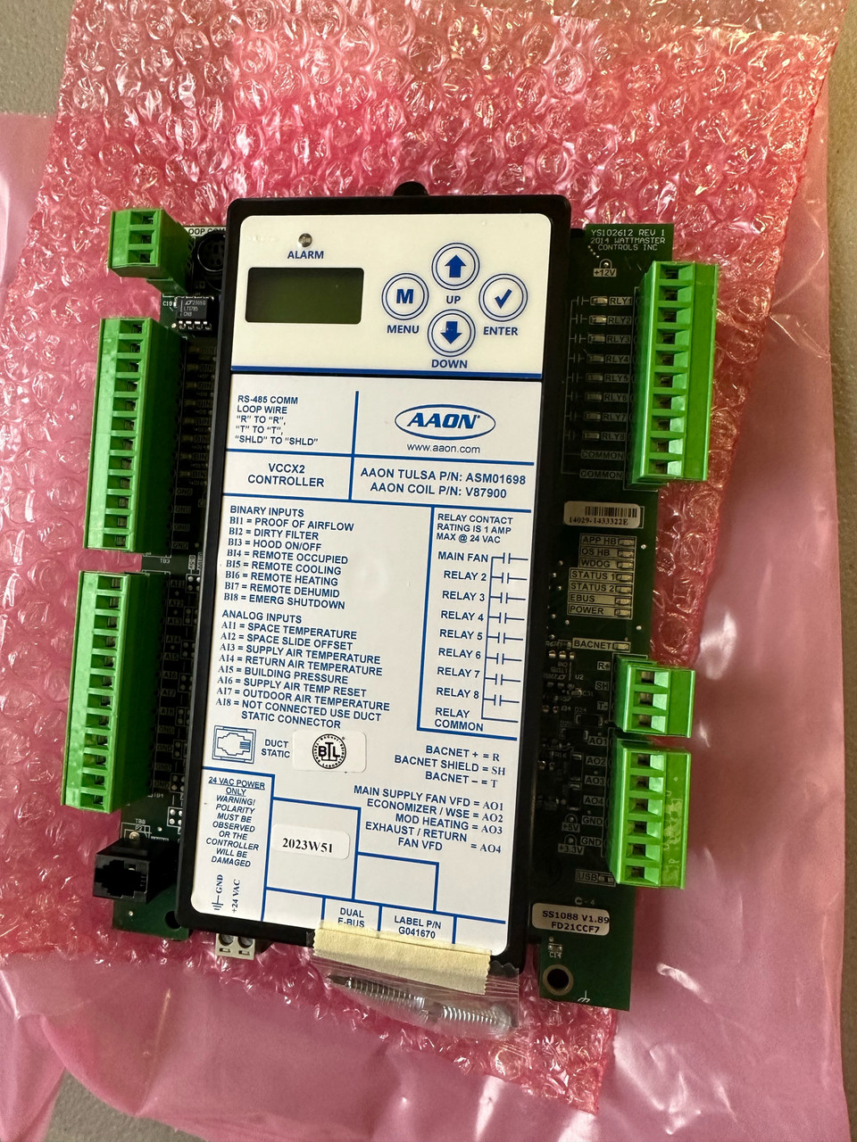 ASM01698 VCCX2 CONTROLLER- OE338 - 26B - VCCX2 being
