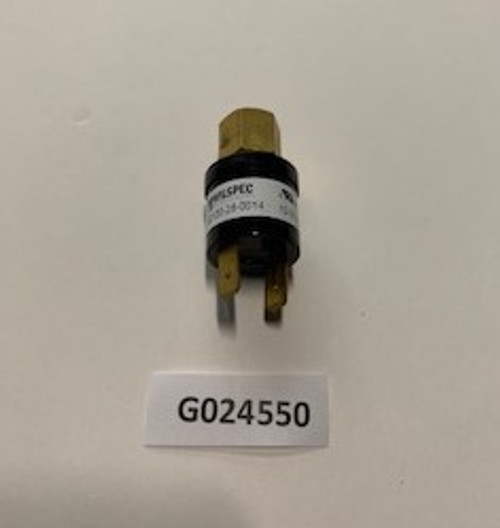 Switch, Low Pressure 60 PSI, Aaon, G024550