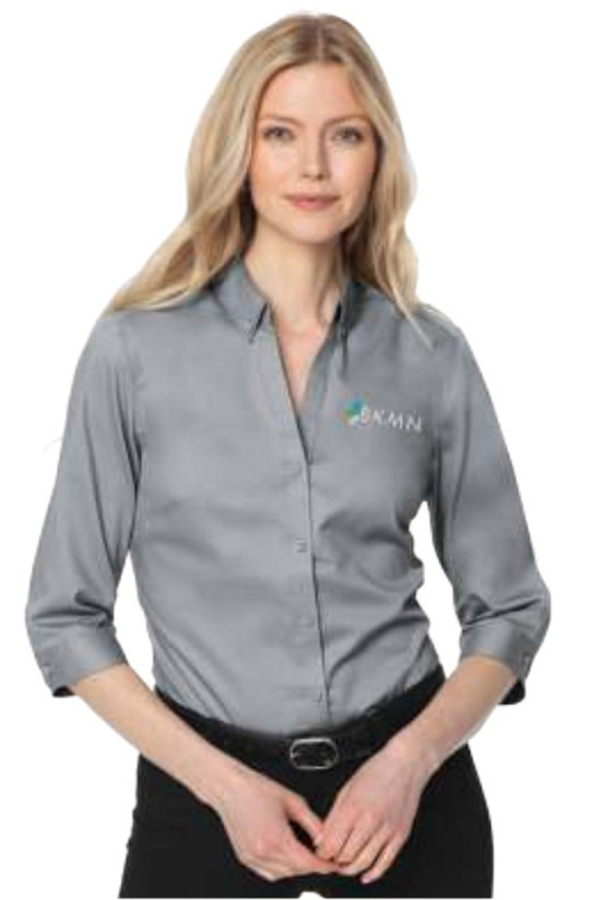 Port Authority Ladies 3/4-Sleeve SuperPro Twill Shirt, Product