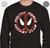 MOUTHY MERCS LONG SLEEVE PERFORMANCE TEE