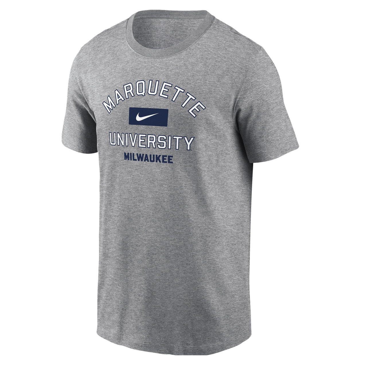 nike swoosh t shirt grey