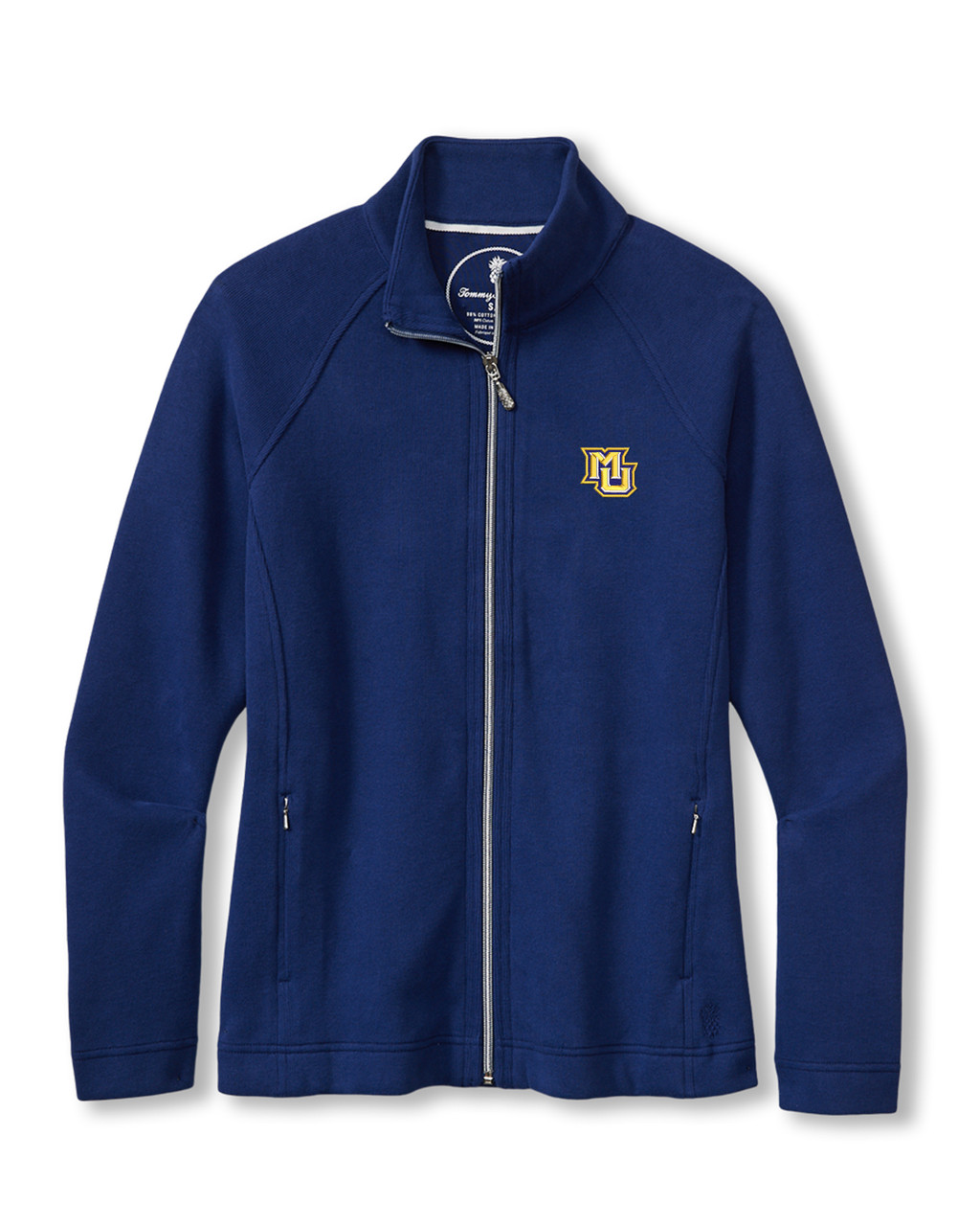 Tommy Bahama Women's New Aruba Full-Zip Sweatshirt Navy