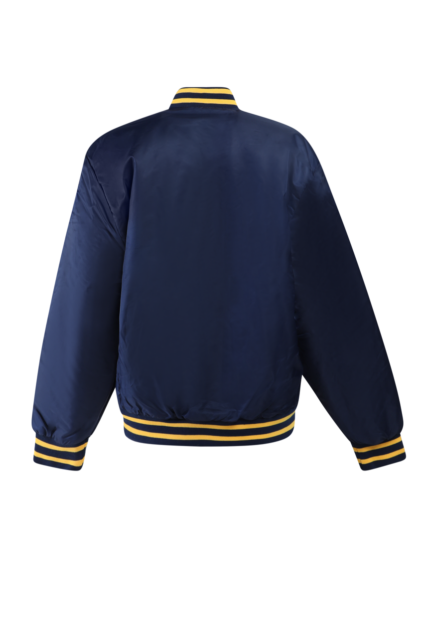 WIND AND SEA BEYOUTH Varsity Jacket Navy Buy Navy Hooded Varsity