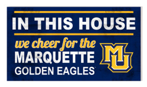 Marquette Cheer Sign Marquette Cheer Sign