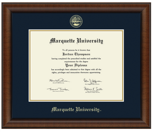 Embossed Austin Diploma Frame Embossed Austin Diploma Frame