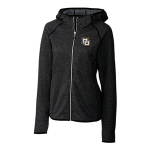 Women's Marquette Mainsail Sweater Knit Full Zip Hoodie Ch
