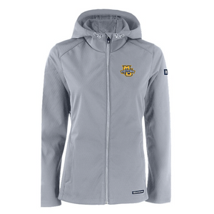 Marquette Women's Evoke Eco Softshell Full Zip Jacket - Concrete Marquette Women's Evoke Eco Softshell Full Zip Jacket - Concrete