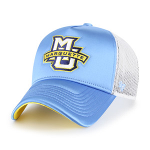 47 Brand Ace Out Rope Trucker Cap - Blue - MARQUETTE UNIVERSITY