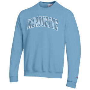 Champion Tonal Versa Twill Fashion Crew Sweatshirt - Denim Blue Champion Tonal Versa Twill Fashion Crew Sweatshirt - Denim Blue
