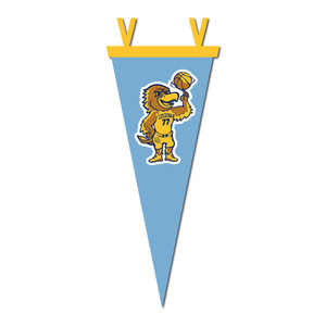 Collegiate Pacific 6" x 15" Basketball Iggy Pennant