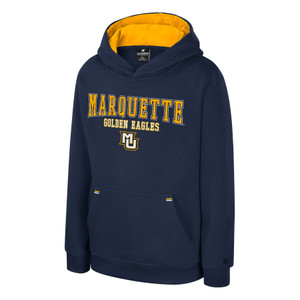 Colosseum Youth Land Hooded Sweatshirt - Navy/Gold Colosseum Youth Land Hooded Sweatshirt - Navy/Gold