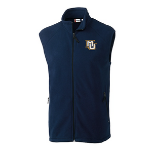 Clique Summit Performance Fleece Full Zip Mens Vest - Navy Clique Summit Performance Fleece Full Zip Mens Vest - Navy