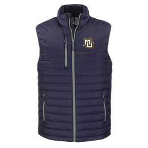 Clique Valhalla Full Zip Mens Puffer Vest - Royal Clique Valhalla Full Zip Mens Puffer Vest - Royal