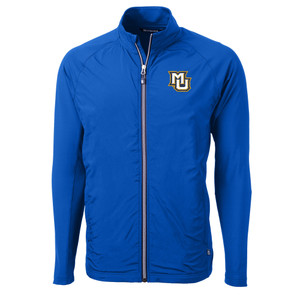 Cutter & Buck Men's Adapt Eco Knit Hybrid Recycled Tall Full-Zip