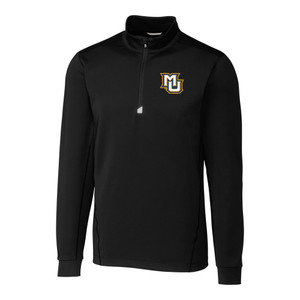 Cutter & Buck Men's Tall Traverse Stretch Eco Quarter-Zip - Black Cutter & Buck Men's Tall Traverse Stretch Eco Quarter-Zip - Black