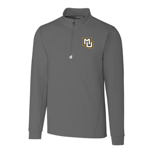 Cutter & Buck Men's Tall Traverse Stretch Eco Quarter-Zip - Elemental Grey Cutter & Buck Men's Tall Traverse Stretch Eco Quarter-Zip - Elemental Grey