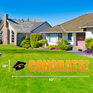 Congrats Lawn Sign Congrats Lawn Sign