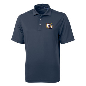 Virtue Eco Pique Recycled Mens Big & Tall Polo - Navy
