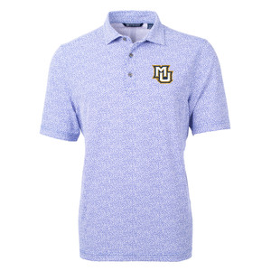 Cutter & Buck Men's Virtue Eco Pique Botanical Print Recycled Polo - Chelan Cutter & Buck Men's Virtue Eco Pique Botanical Print Recycled Polo - Chelan