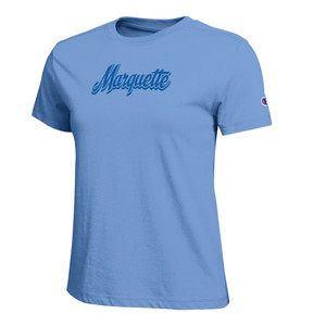 Champion Women's Core Glitter Tee Blue