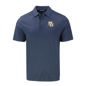 Forge Eco Stretch Recycled Mens Polo - Dark Navy Blue
