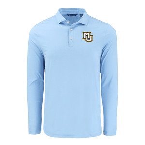 Cutter & Buck Men's Coastline Epic Comfort Eco Recycled Long Sleeve Polo - Atlas Cutter & Buck Men's Coastline Epic Comfort Eco Recycled Long Sleeve Polo - Atlas