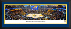 Fiserv Forum Panoramic Photo - Deluxe Frame