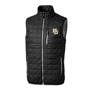 Rainier PrimaLoft Mens Eco Insulated Full Zip Vest - Black