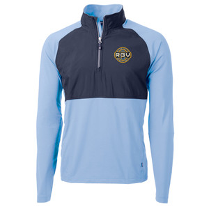 RGV Cutter & Buck Men's Adapt Eco Knit Hybrid 1/4 Zip - Atlas
