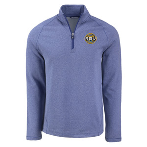 RGV Cutter & Buck Men's Peshastin Fleece Recycled Half-Zip - Tour Blue RGV Cutter & Buck Men's Peshastin Fleece Recycled Half-Zip - Tour Blue