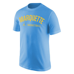 Jordan Arch Marquette/Basketball T-Shirt Blue