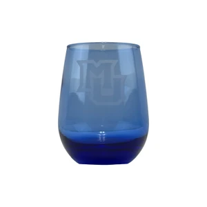 RFSJ Blue 15 oz Stemless Wine Glass