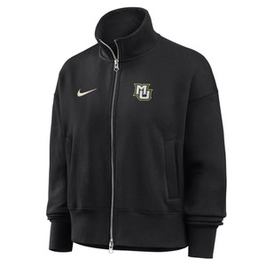 Nike Women's Phoenix Fleece Track Jacket Black