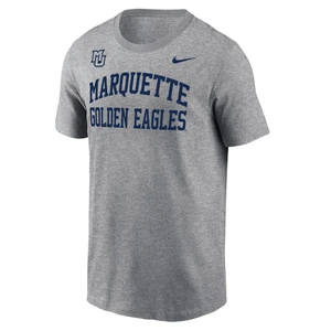 Nike Marquette/Golden Eagles Tee Grey